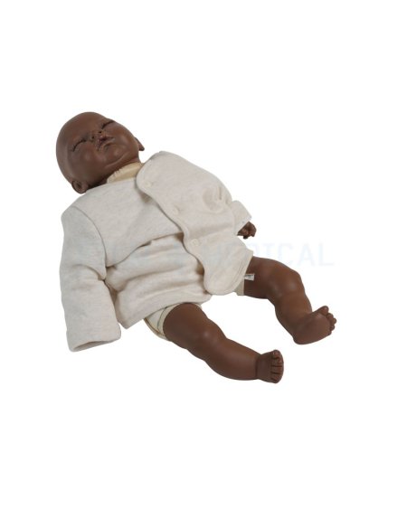 Realistic Hand Painted Baby Model